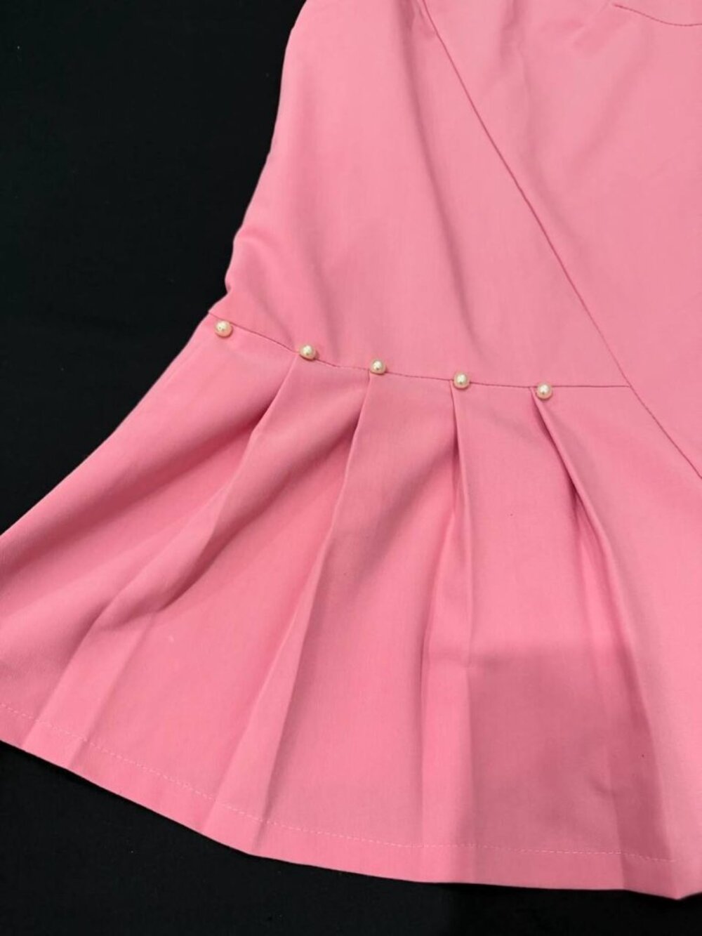 Pink Sleeveless Mini Dress - Picture 2 of 3